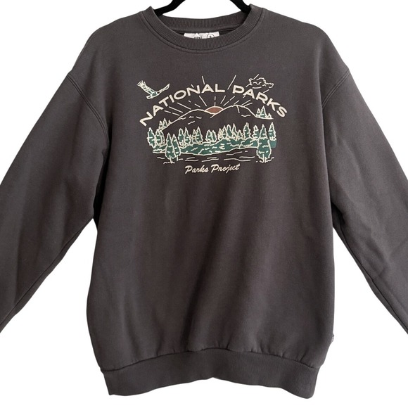 Parks Project Other - National Parks Project Sweatshirt Men Small Gorp Nature Granola Girl Gray Fleece